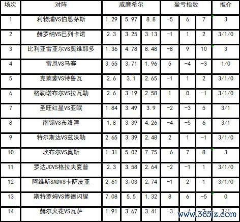 盈亏指数